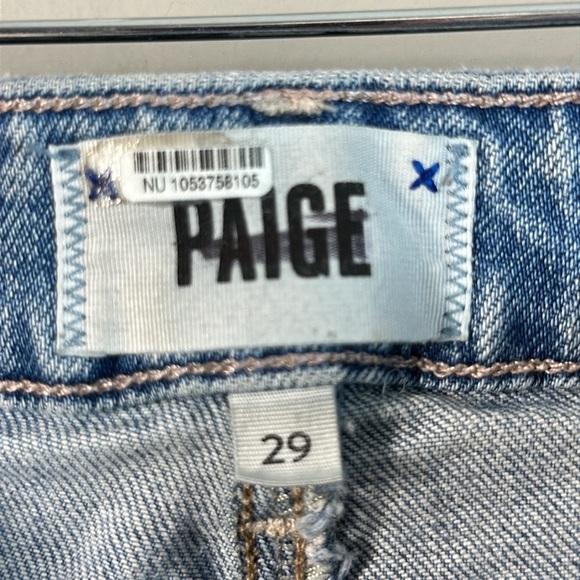 Paige Noella Sonic Destructed Jeans Size 29 - Picture 12 of 16